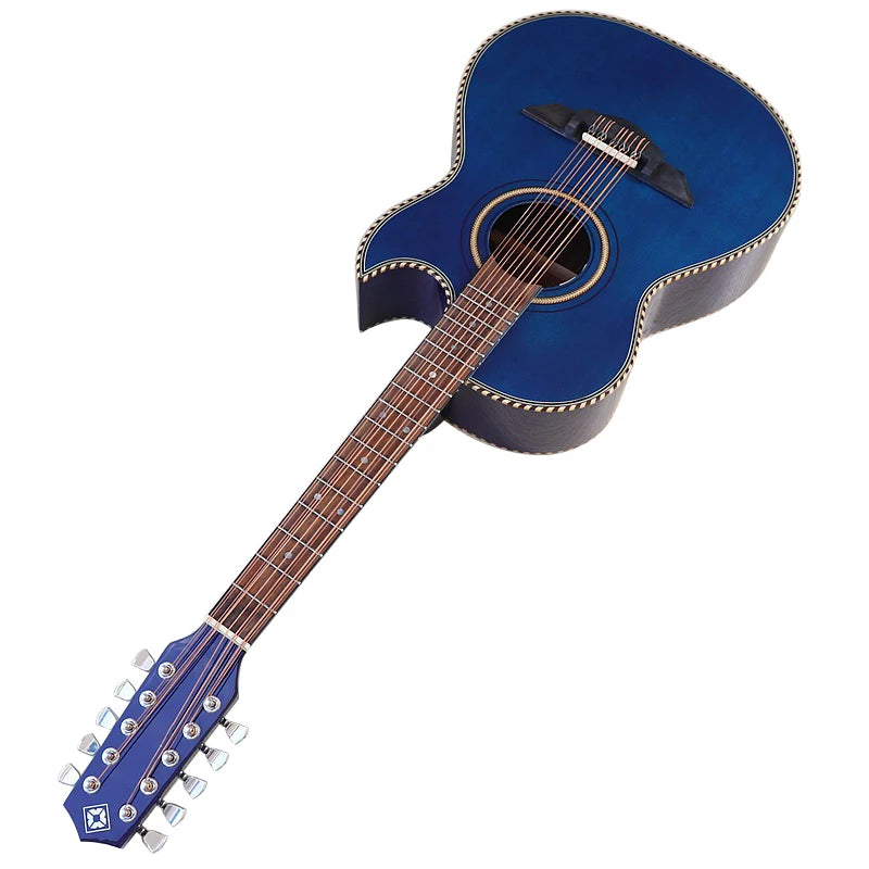 40"/38" High Glossy Electric Acoustic Guitar (10-String, EQ)