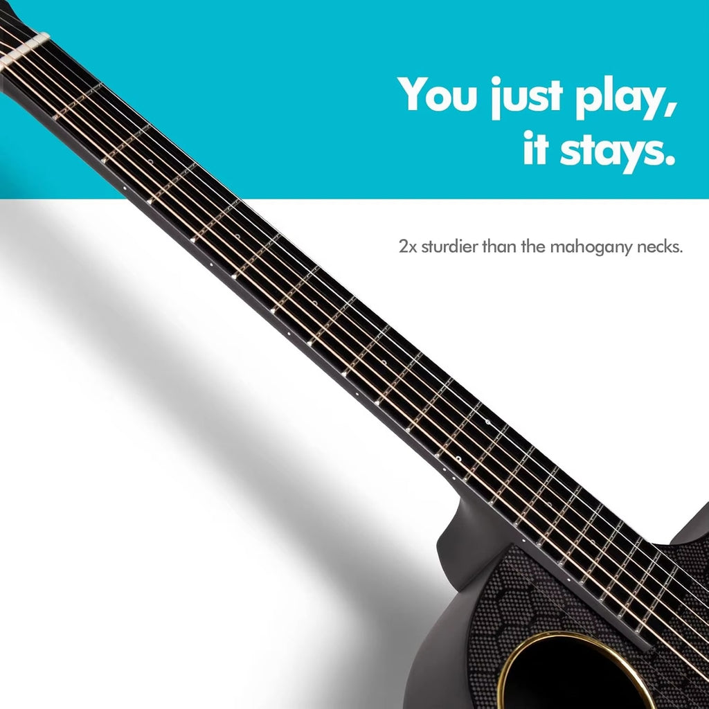 Enya Carbon Fiber Acoustic Electric Guitar X4 Pro