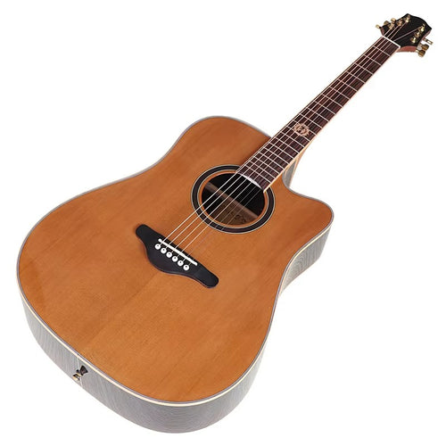Jizhlin Acoustic Electric Guitar - Spruce Top, Cutaway Dreadnought