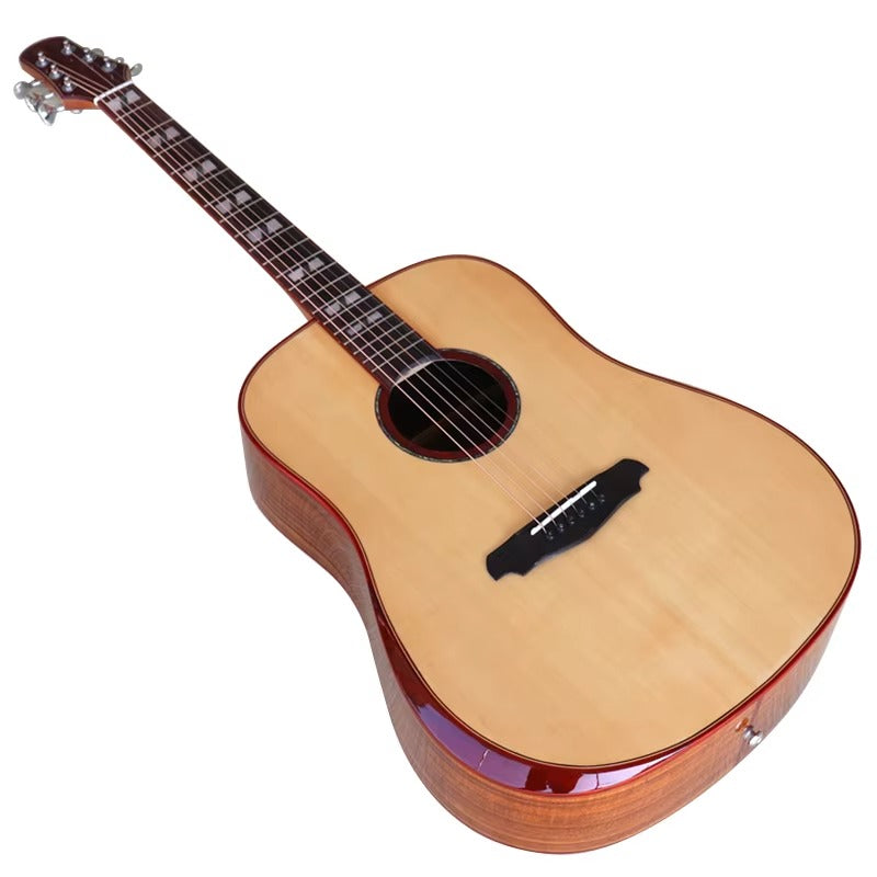 Jizhlin Acoustic Electric Guitar - Spruce Top, Cutaway Dreadnought