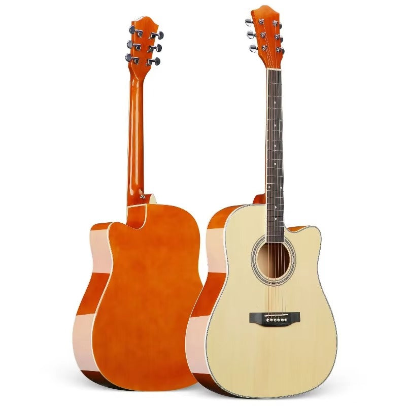 Solid Acoustic Guitar - Cutaway Design
