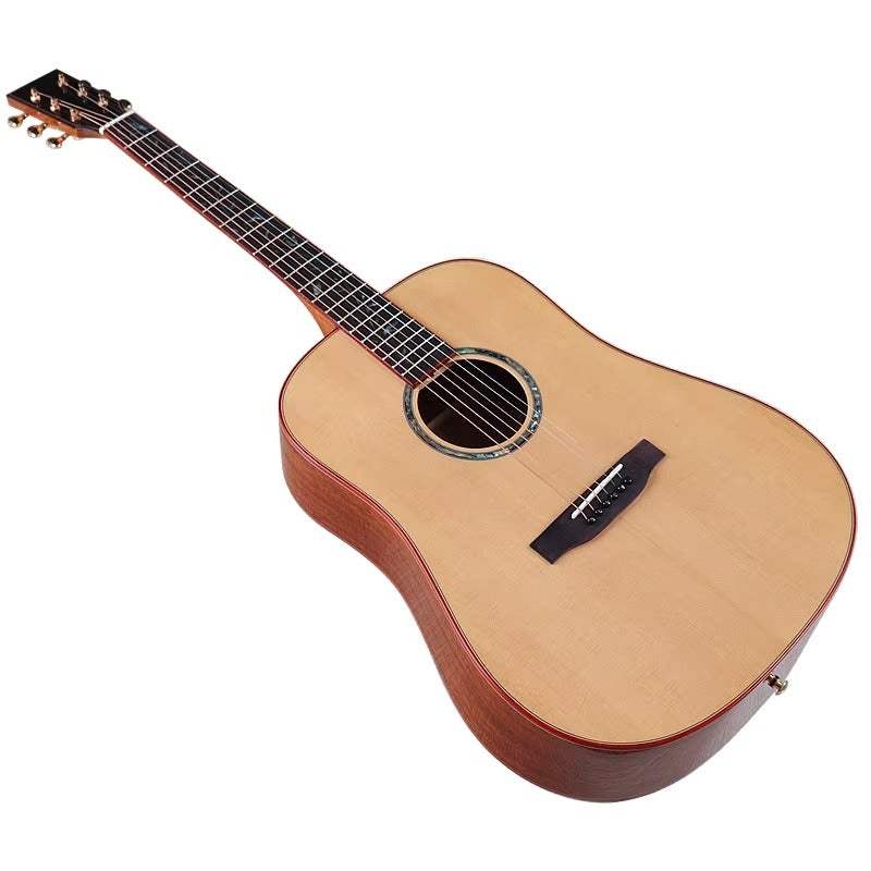 Jizhlin Acoustic Electric Guitar - Spruce Top, Cutaway Dreadnought